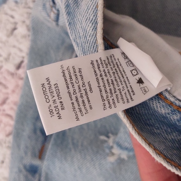 NWT Pacsun Size 30 Dad Jean High Rise Relaxed Straight Leg Button Fly Jeans - Picture 13 of 16